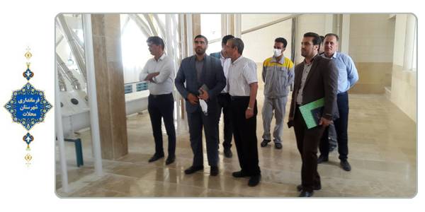بازدید از کارخانه آرد