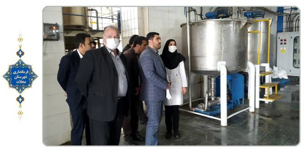 بازدید از کارخانه رب تک