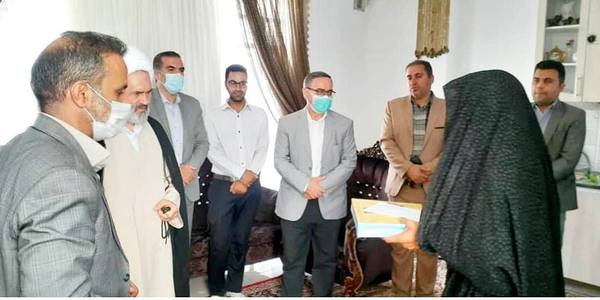 دیدار با مدد جوی کمیته امداد در شهر پرندک