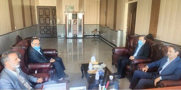 دیدار با مدیر کل اداره پست استان مرکزی