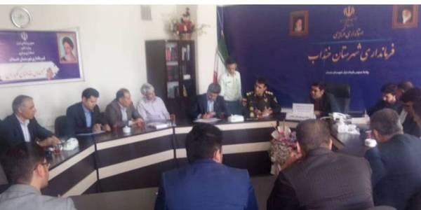 جلسه شورای هماهنگی بانکها در شهرستان خنداب