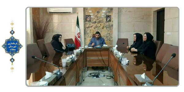 ملاقات مدیر و برخی از اعضای کانون بانوان