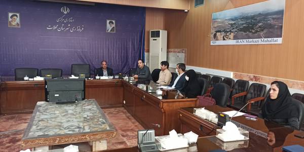 جلسه دهیاران در خصوص مسائل بهداشتی و محیط زیستی