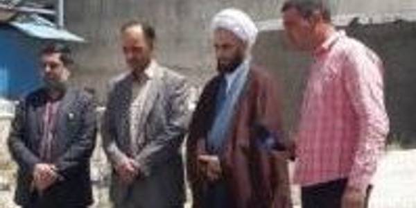 بازدید فرماندار از مرکز خرید گندم شهرستان خنداب