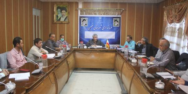 جلسه بررسی مشکلات تعدادی از طرحهای عمرانی شهرستان خمین برگزار شد