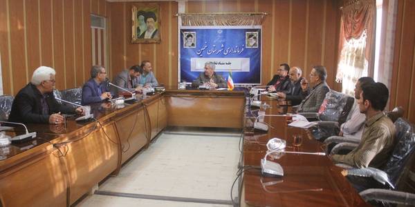 جلسه ستاد تنظیم بازار شهرستان خمین برگزار شد.