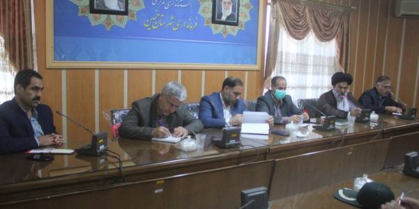 جلسه هماهنگی برگزاری دهه فرهنگی در شهرستان خمین برگزار شد