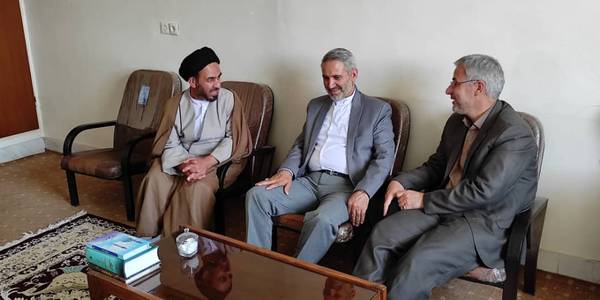 فرماندار و نماینده مردم خمین در مجلس با امام جمعه خمین دیدار کردند