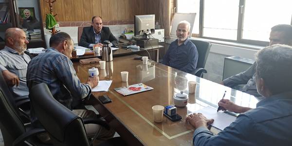 دیدار با اعضای شورای اسلامی روستای خورهه و ورین