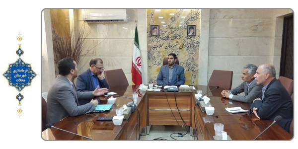 ملاقات معاونین جهاد کشاورزی استان مرکزی با سرپرست فرمانداری شهرستان محلات