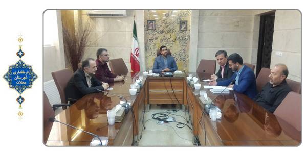 دیدار شهردار و شورای اسلامی شهر محلات با سرپرست فرمانداری