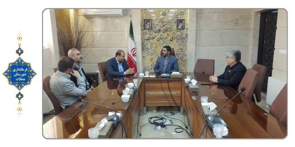 دیدار مدیرعامل گاز استان مرکزی با سعلیرضا ملک جانی