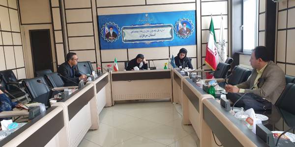 جلسه توزیع اعتبارات قرض الحسنه مشاغل خانگی