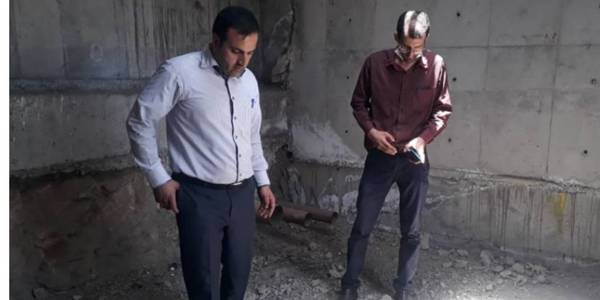 بازدید معاون عمرانی فرماندار از طرح آبرسانی کمرآب