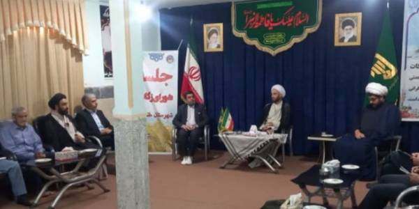 جلسه شورای زکات شهرستان خنداب برگزارشد