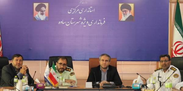 جلسه شورای راهبردی تصادفات استان مرکزی به ریاست دکتر مخلص الائمه استاندار مرکزی