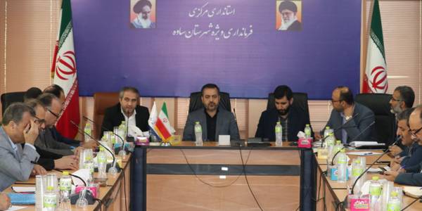 جلسه مشترک کارگروه آرد و نان شهرستان ساوه و استان مرکزی با حضور محمد جلال مشاور وزیر اقتصاد و دارایی ، میرزاخانی معاون هماهنگی امور اقتصادی و توسعه منطقه ای استاندار و گودرزی سرپرست دفتر هماهنگی امور اقتصادی مدیران مربوطه برگزار شد