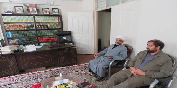 دیدار صمیمی فرماندار محترم شهرستان فراهان برادر آقازیارتی با امام جمعه فراهان حاج آقا یعقوبی