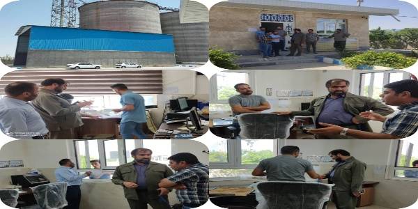 بازدید سرزده فرماندار شهرستان فراهان از سیلوی بذر باران شهرستان فراهان