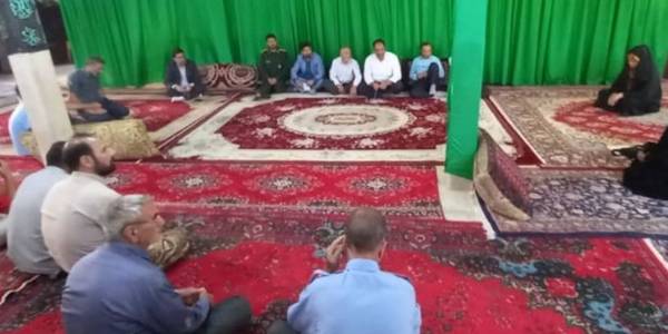 بازدید گازری سرپرست فرمانداری شهرستان خنداب از روستای قلعه طورگیر