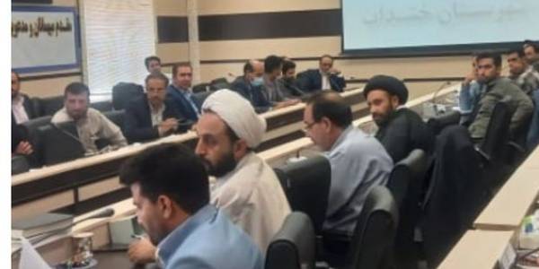 جلسه کمیته برنامه ریزی شهرستان خنداب برگزارشد