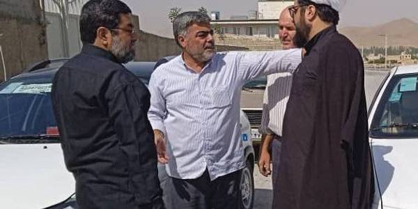 """دهگردشی فرماندار در بخش قره چای""