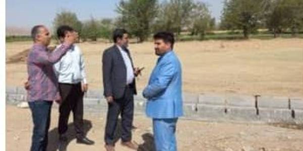 بازدید فرماندارخنداب  از روستای ایجان