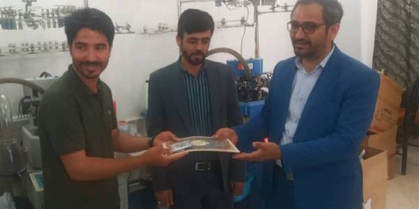 بازدید فرماندار و بخشدار میلاجرد از روستای فامرین