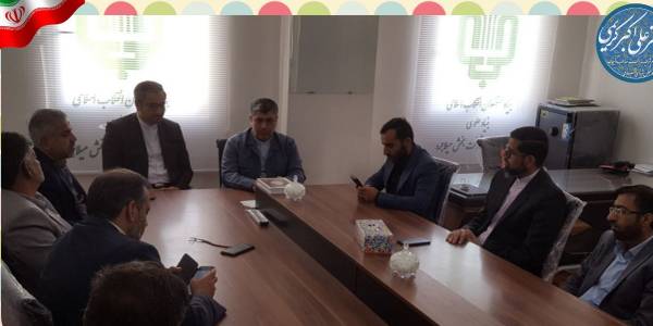 بازدید دکتر علی اکبر کریمی نماینده مردم شریف شهرستان های اراک، کمیجان و خنداب در مجلس شورای اسلامی به همراه فرماندار شهرستان کمیجان، از مرکز بنیاد علوی