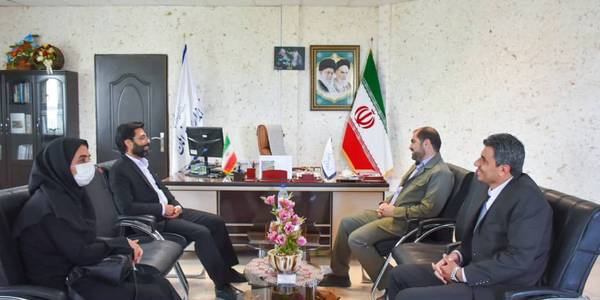 دیدار مدیر کل تعاون ،کار و رفاه اجتماعی استان مرکزی با فرماندار شهرستان فراهان