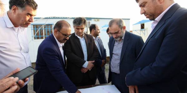 بازدید مسئولین استان از شهر امیرکبیر