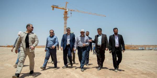 بازدید از پروژه 8112 واحدی طرح جهش تولید مسکن در اراک