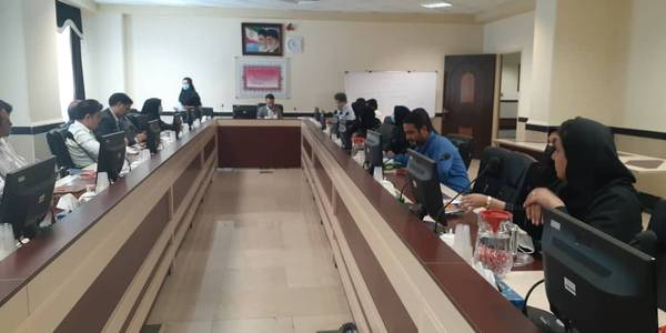 برگزاری جلسه کمیته فناوری اطلاعات ستاد هماهنگی سفر ریاست محترم جمهوری به استان مرکزی با حضور کارشناس برخی از دستگاههای اجرایی سطح  استان