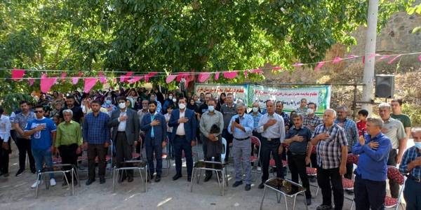 مراسم جشن عید غدیر در روستای خرازان