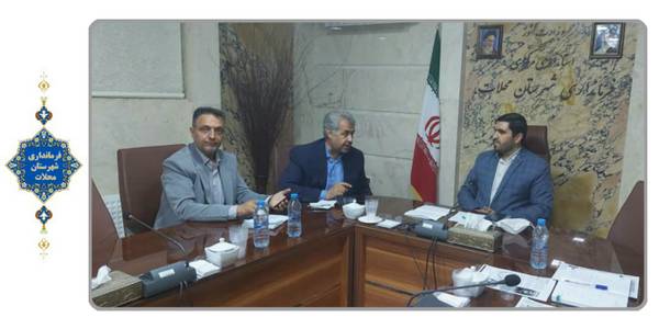 دیدار مدیرکل جهاد کشاورزی با سرپرست فرمانداری