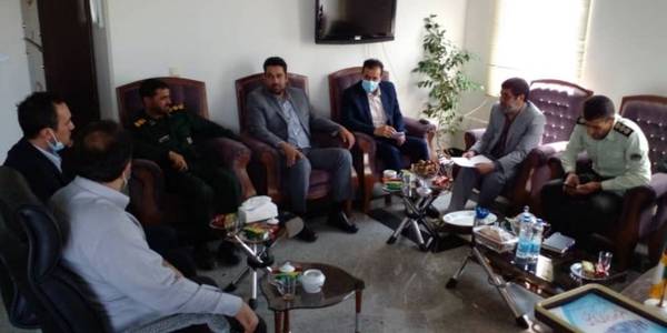 جلسه هماهنگی استقبال ازنماینده ویژه رئیس جمهور