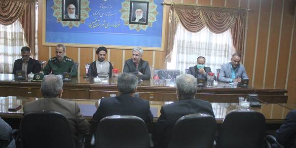 پنجمین جلسه شورای اداری شهرستان خمین برگزار شد