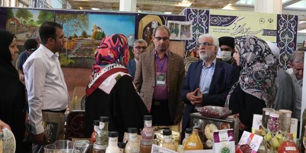 بازدید دکتر بکایی مشاور وزیر کشور از غرفه های استان مر‌کزی