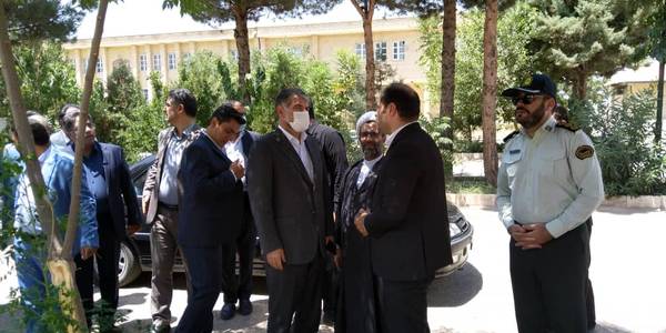 بازدید دکتر ساداتی نژاد وزیر جهاد کشاورزی از دانشگاه پیام نور شهرستان دلیجان برای احداث پارک علم و فناوری  مورخ 1401-04-31