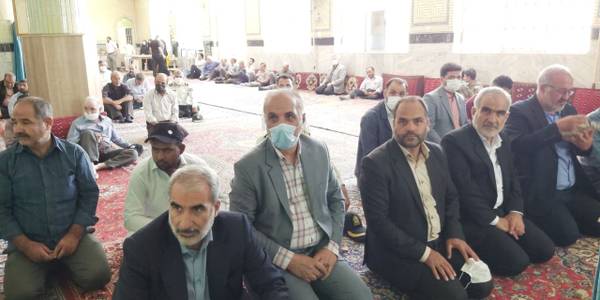 نماز عبادی سیاسی جمعه این هفته شهرستان آشتیان با حضور دکتر یوسف نوری وزیر آموزش و پرورش و نماینده تام الاختیار رئیس جمهور ، فراهانی سرپرست فرمانداری شهرستان آشتیان، دکتر بیاتی نماینده مردم منطقه، نوازنی مدیرکل آموزش و پرورش استان،سایر مسئولین استانی و شهرستانی و مردم همیشه در صحنه و ولایتمدار شهرستان به امامت حجت الاسلام و المسلمین طاووسی امام جمعه جدید شهرستان برگزار گردید.