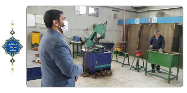 بازدید سرزده از مرکز آموزش فنی و حرفه ای به مناسبت هفته مهارت آموزی