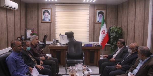 نشست مدیر کل ثبت احول استان با فرماندار شهرستان خمین برگزار شد