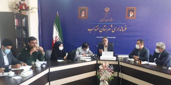 جلسه کارگروه اشتغال و سرمایه گذاری شهرستان خنداب