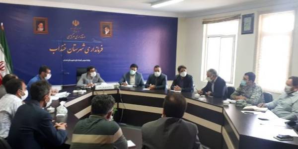 ""جلسه کارگروه مدیریت پسماند شهرستان خنداب "