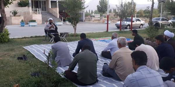 برگزاری مراسم شبی با شهدای گمنام درشهر جاورسیان