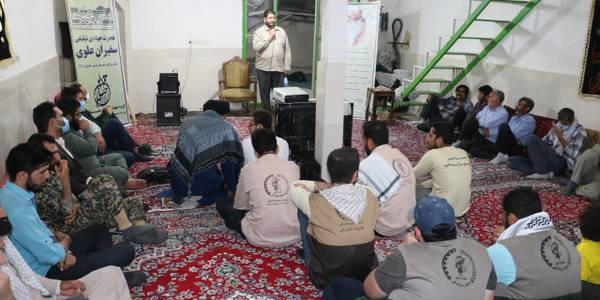 برگزاری مراسم در روستای محمد آباد