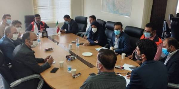 جلسه مشترک ستاد هماهنگی ، پیشگیری و فرماندهی عملیات پاسخ به بحران و پدافند غیرعامل شهرستان خنداب