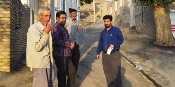 بازدید فرماندار شهرستان خنداب از روستاهای آلودرو کله بید از توابع بخش قره چای