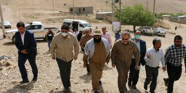 سفر استاندار مرکزی به دهستان رودبار شهرستان تفرش