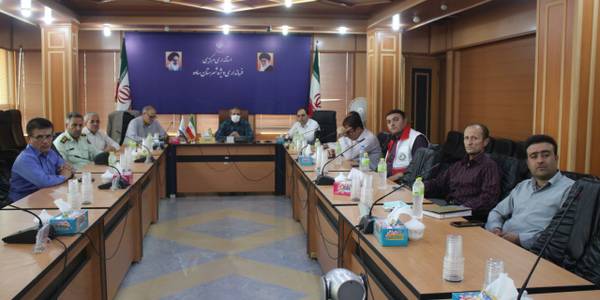 جلسه مشترک ستاد پیشگیری ؛ هماهنگی و فرماندهی عملیات پاسخ به بحران شهرستان ساوه و استان به صورت ویدئو کنفرانس